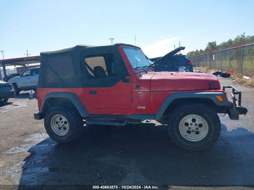 1997 Jeep Wrangler Sport VIN: 1J4FY19S3VP486034 Lot: 40663875