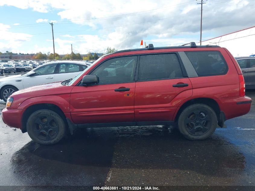 2004 Subaru Forester 2.5Xs VIN: JF1SG656X4H762916 Lot: 40663881