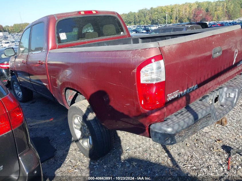 2005 Toyota Tundra Sr5 V8 VIN: 5TBET34155S486965 Lot: 40663891