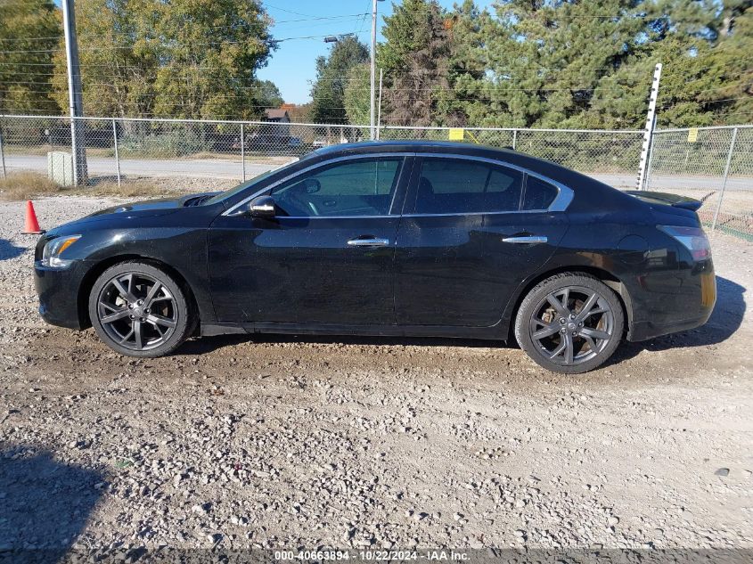 2014 Nissan Maxima 3.5 Sv VIN: 1N4AA5AP4EC476595 Lot: 40663894