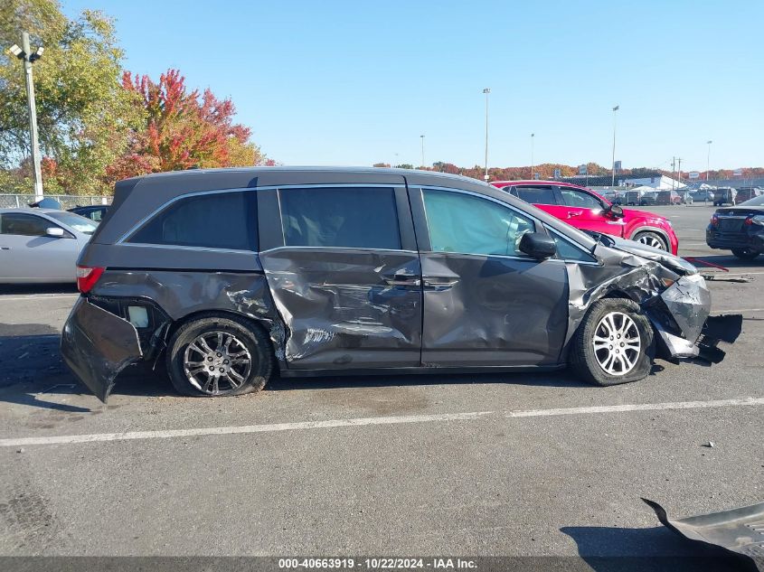 2011 Honda Odyssey Ex-L VIN: 5FNRL5H60BB025067 Lot: 40663919