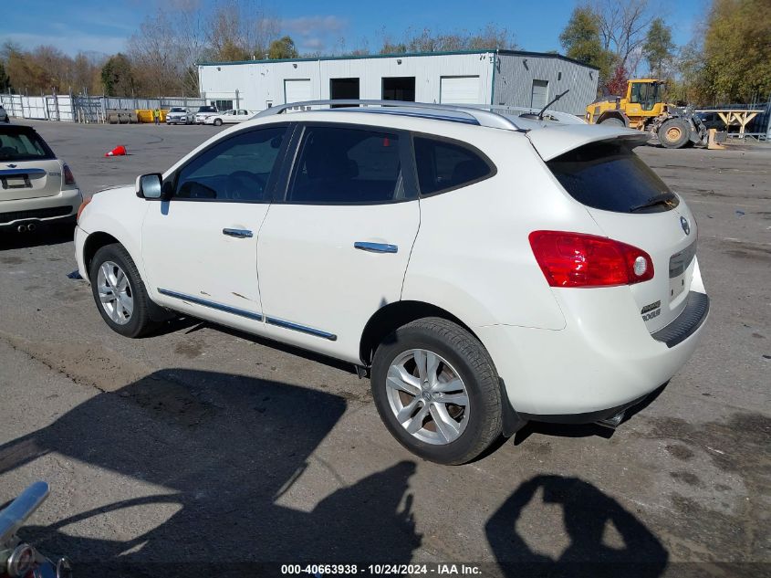 VIN JN8AS5MT5DW521738 2013 Nissan Rogue, SV no.3