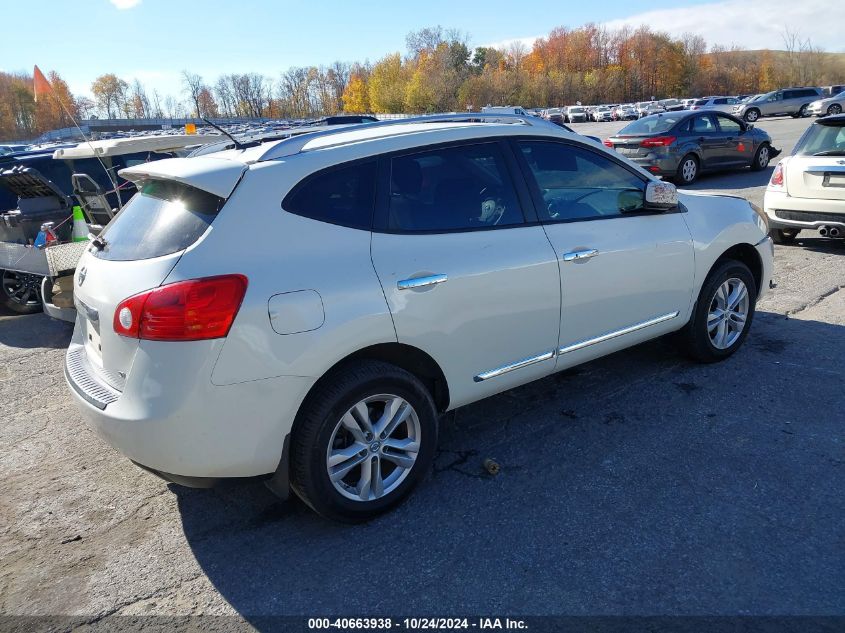 VIN JN8AS5MT5DW521738 2013 Nissan Rogue, SV no.4