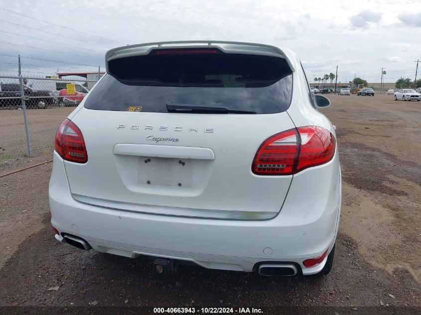 2012 Porsche Cayenne VIN: WP1AA2A28CLA11570 Lot: 40663943