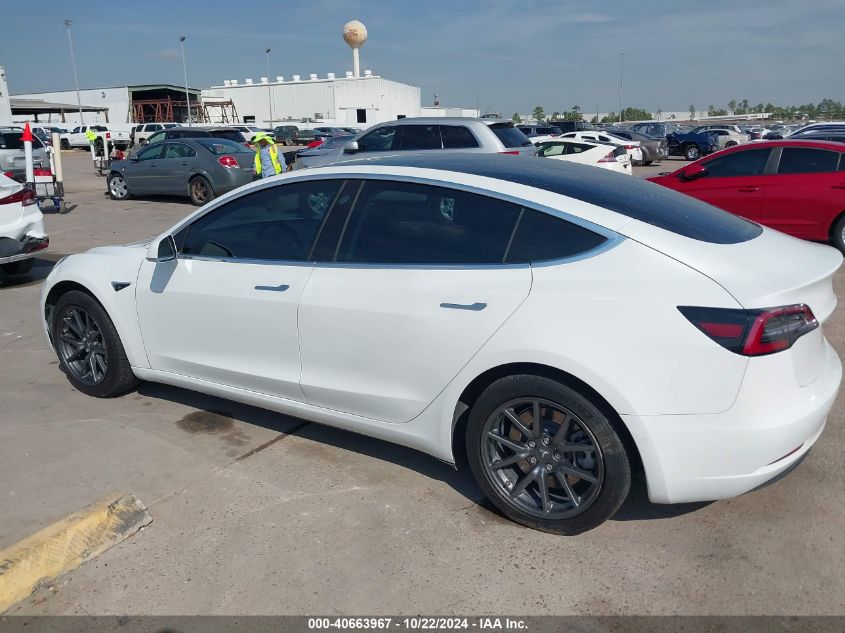 2019 TESLA MODEL 3 LONG RANGE/MID RANGE/STANDARD RANGE/STANDARD RANGE PLUS - 5YJ3E1EAXKF484799