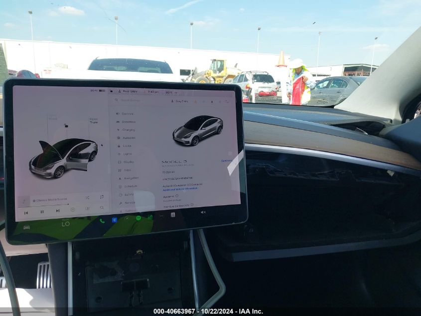 2019 TESLA MODEL 3 LONG RANGE/MID RANGE/STANDARD RANGE/STANDARD RANGE PLUS - 5YJ3E1EAXKF484799