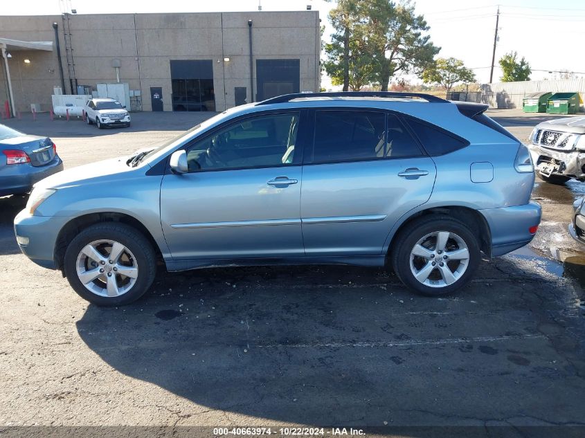 2007 Lexus Rx 350 VIN: JTJHK31U772020001 Lot: 40663974