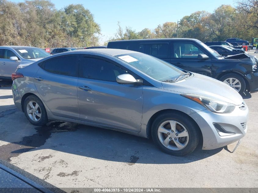 2015 Hyundai Elantra Se VIN: 5NPDH4AE5FH632662 Lot: 40663975