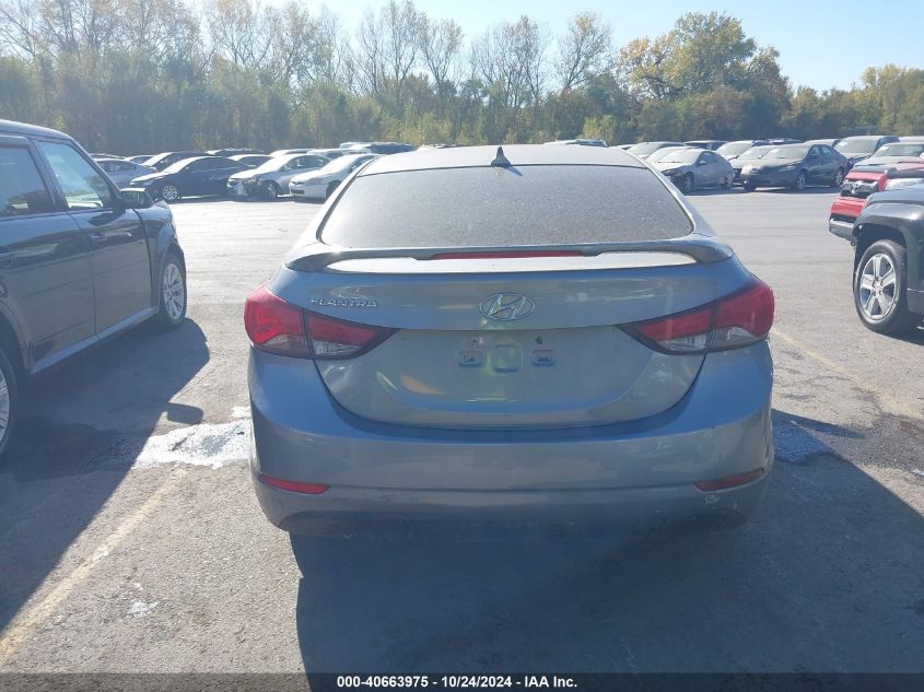 2015 Hyundai Elantra Se VIN: 5NPDH4AE5FH632662 Lot: 40663975