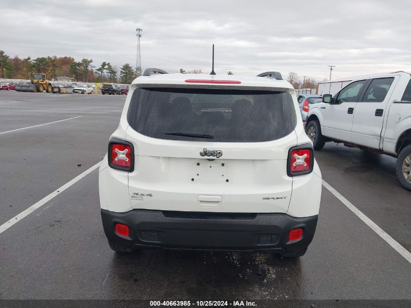 2019 Jeep Renegade Sport 4X4 VIN: ZACNJBAB0KPK67924 Lot: 40663985