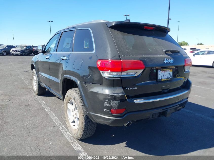 2017 Jeep Grand Cherokee Overland 4X4 VIN: 1C4RJFCG8HC904639 Lot: 40664002