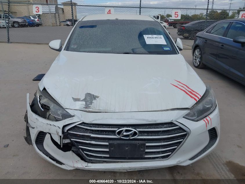 2018 Hyundai Elantra Sel VIN: 5NPD84LF2JH288576 Lot: 40664020