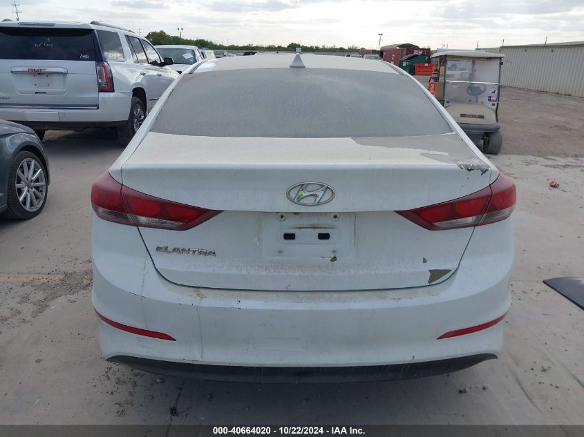 2018 Hyundai Elantra Sel VIN: 5NPD84LF2JH288576 Lot: 40664020