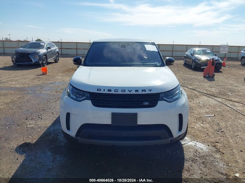 2017 Land Rover Discovery Hse Luxury VIN: SALRHBBV9HA019780 Lot: 40664026