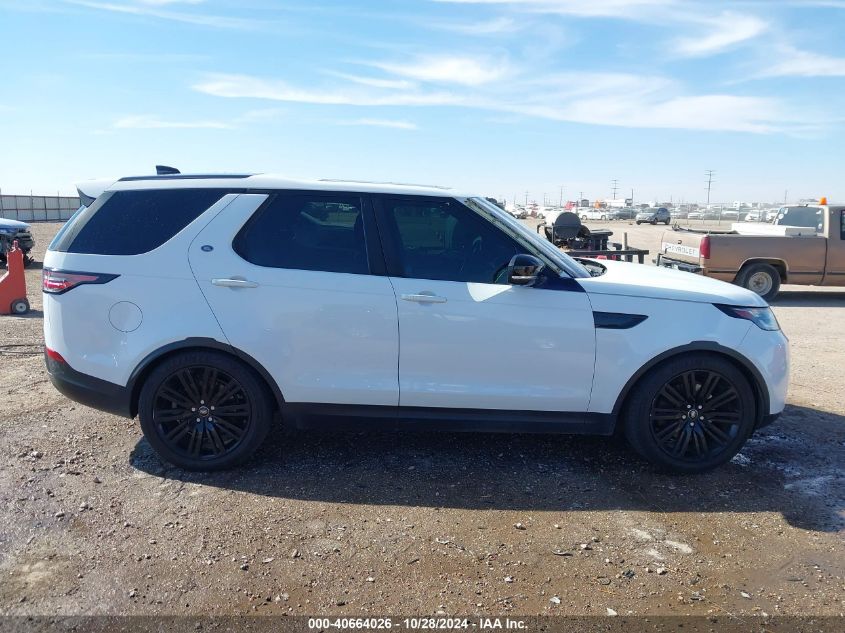 2017 Land Rover Discovery Hse Luxury VIN: SALRHBBV9HA019780 Lot: 40664026