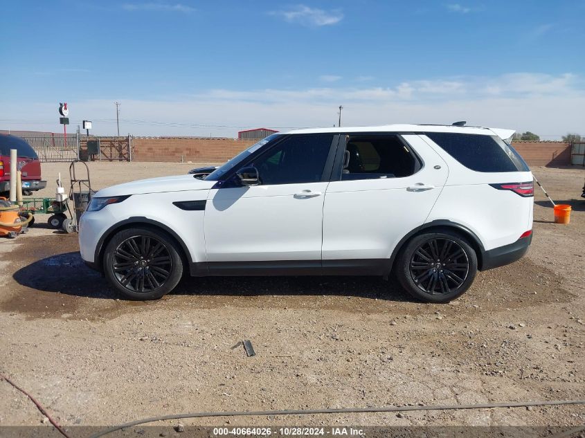 2017 Land Rover Discovery Hse Luxury VIN: SALRHBBV9HA019780 Lot: 40664026