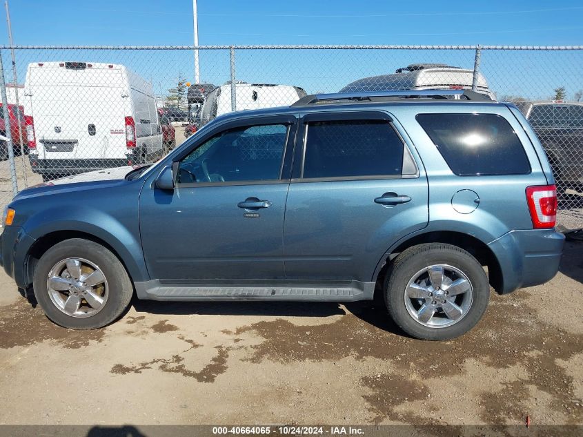 2011 Ford Escape Limited VIN: 1FMCU9EG4BKC49786 Lot: 40664065