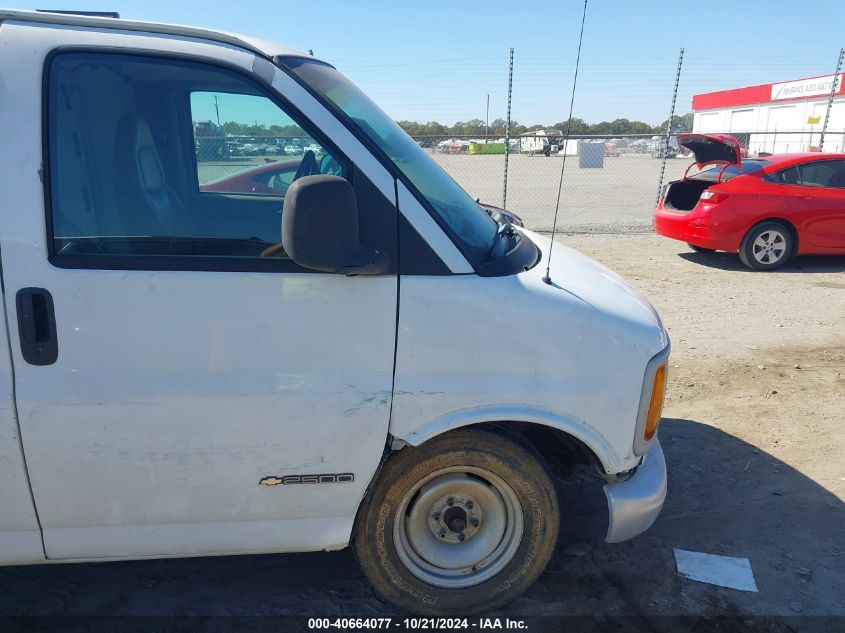 1998 Chevrolet Chevy Van G2500 VIN: 1GCFG25M9W1018447 Lot: 40664077