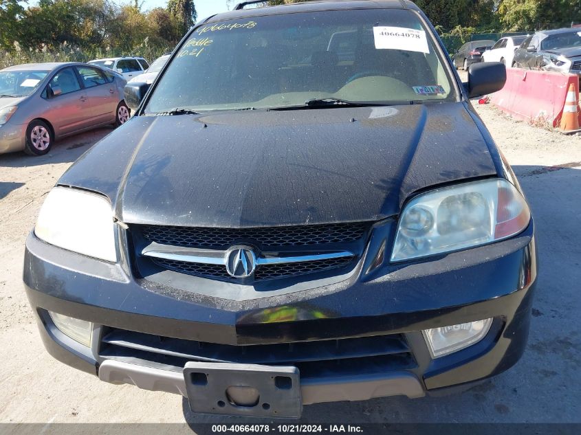 2002 Acura Mdx VIN: 2HNYD18822H507885 Lot: 40664078