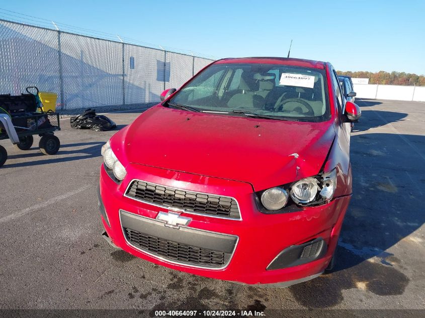 2012 Chevrolet Sonic 2Lt VIN: 1G1JC5SH2C4149365 Lot: 40664097