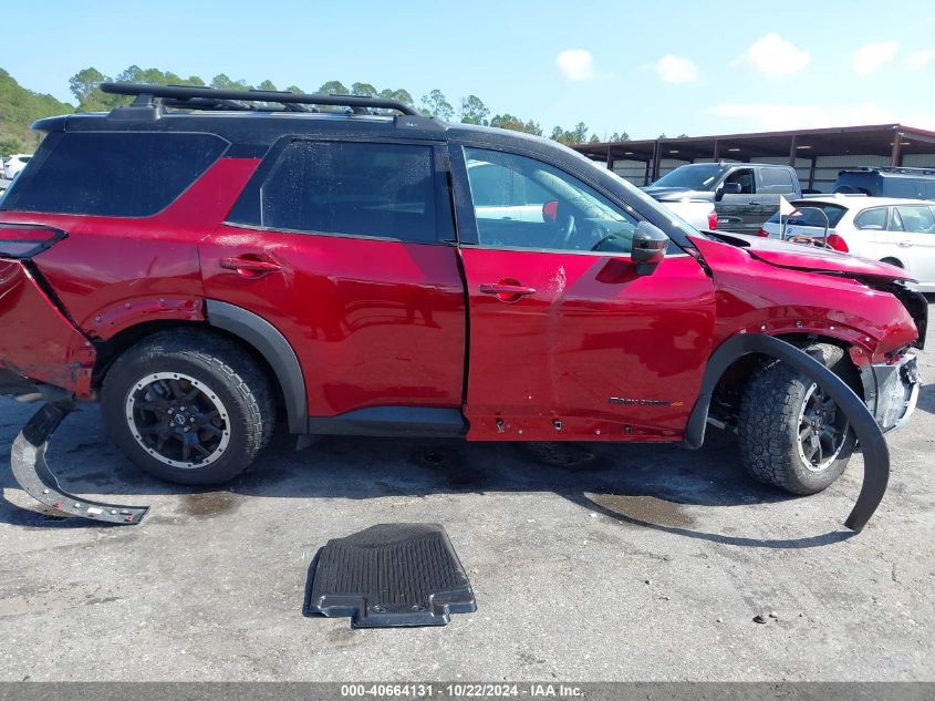 2023 Nissan Pathfinder Rock Creek 4Wd VIN: 5N1DR3BD1PC269797 Lot: 40664131