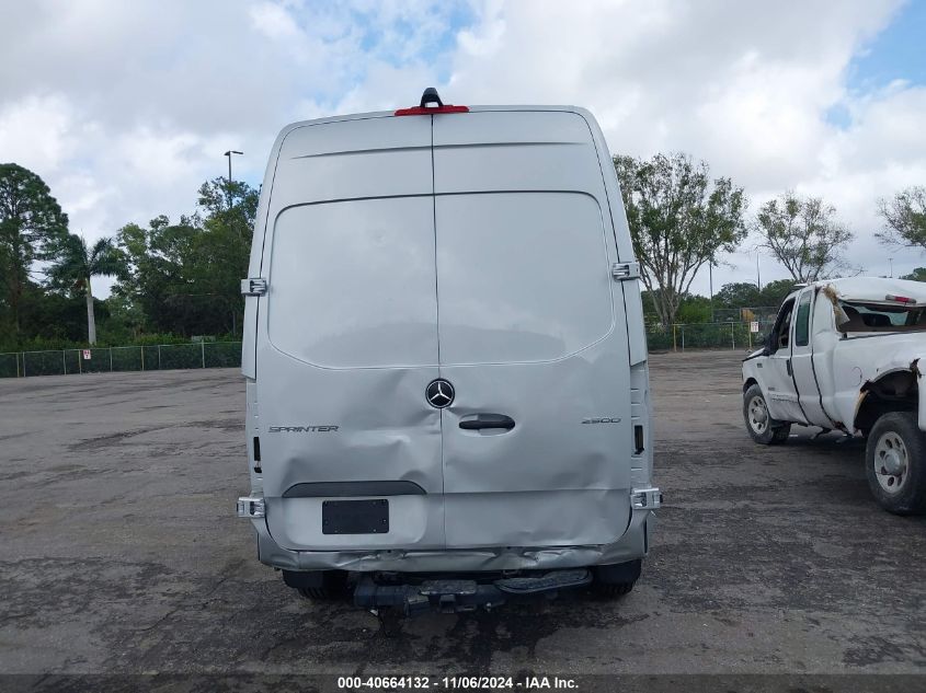 2020 Mercedes-Benz Sprinter 2500 Standard Roof I4 VIN: W1Y40BHY4LT025490 Lot: 40664132