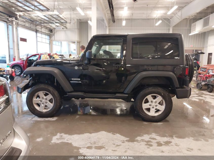 2015 Jeep Wrangler Sport VIN: 1C4AJWAG1FL682975 Lot: 40664179