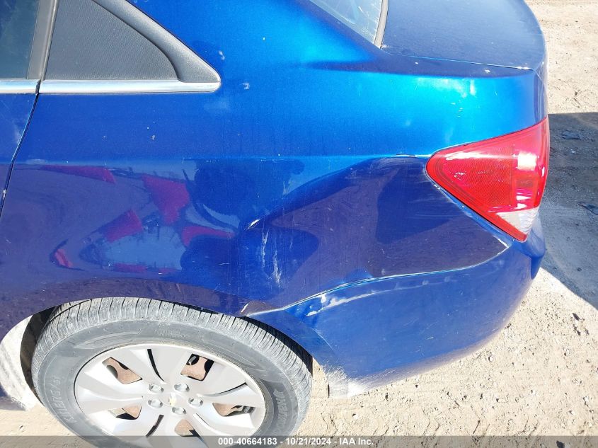 2012 Chevrolet Cruze Ls VIN: 1G1PC5SH1C7231449 Lot: 40664183