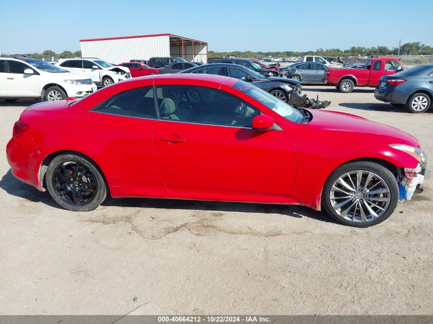 2012 Infiniti G37 VIN: JN1CV6FE2CM201371 Lot: 40664212