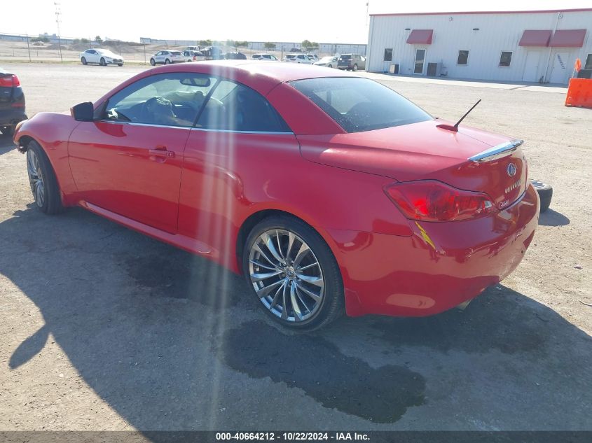 2012 Infiniti G37 VIN: JN1CV6FE2CM201371 Lot: 40664212