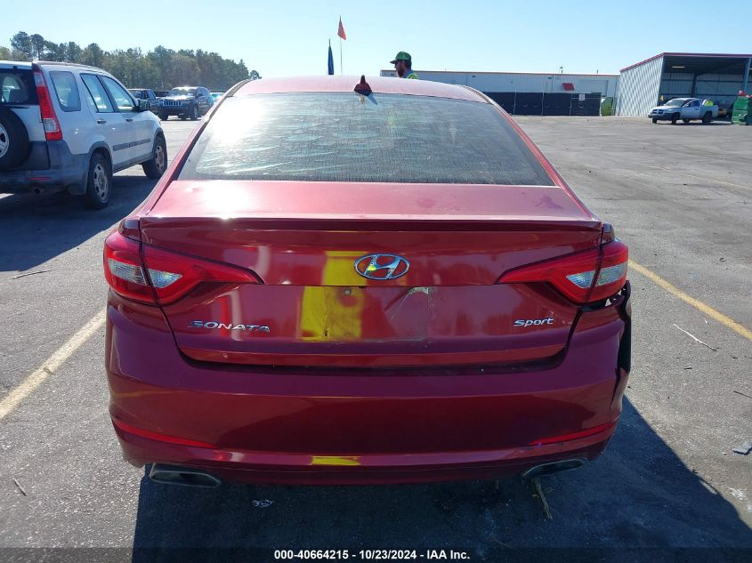 2015 Hyundai Sonata Sport VIN: 5NPE34AF2FH193867 Lot: 40664215