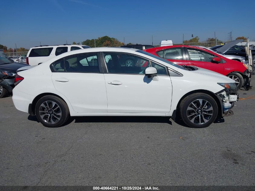 2014 Honda Civic Ex VIN: 2HGFB2F80EH532950 Lot: 40664221