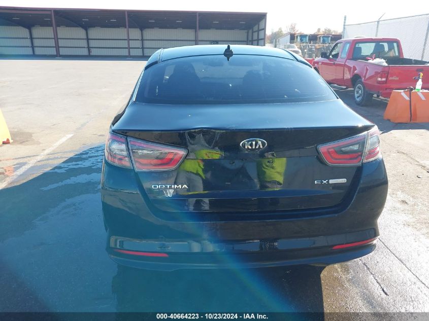 2016 Kia Optima Hybrid Ex VIN: KNAGN4AD6G5093075 Lot: 40664223