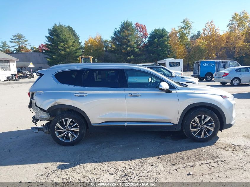 2020 Hyundai Santa Fe Sel VIN: 5NMS3CAD6LH169043 Lot: 40664226