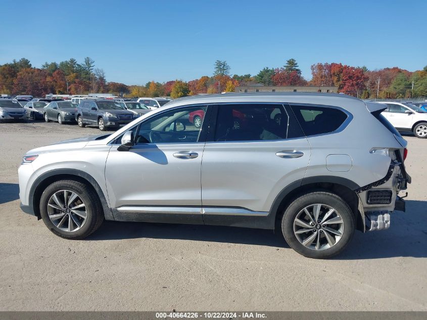 2020 Hyundai Santa Fe Sel VIN: 5NMS3CAD6LH169043 Lot: 40664226