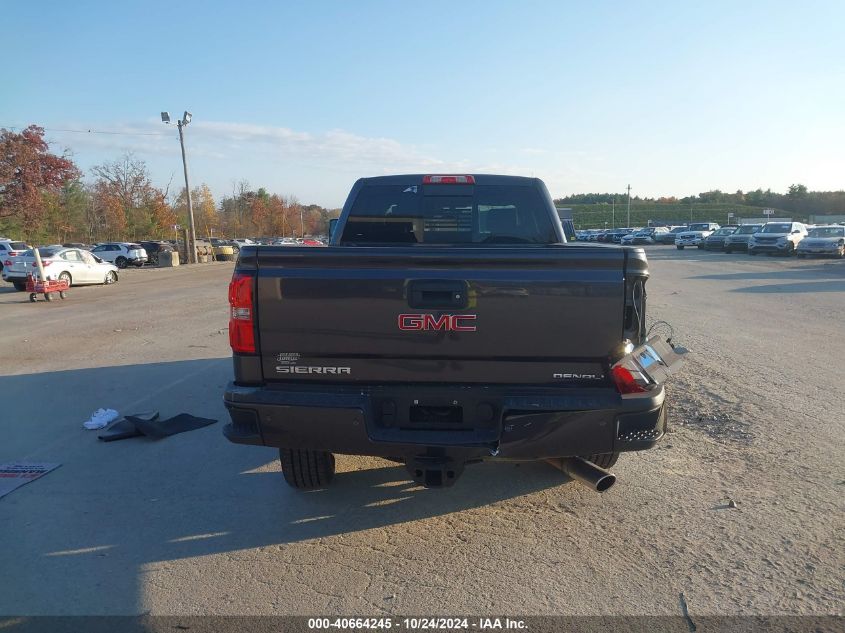 2016 GMC Sierra 2500Hd Denali VIN: 1GT12UEG6GF155235 Lot: 40664245