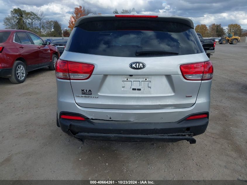 2017 KIA SORENTO 2.4L LX - 5XYPGDA35HG266436