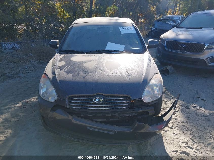 2010 Hyundai Accent Gls VIN: KMHCN4AC6AU467847 Lot: 40664281