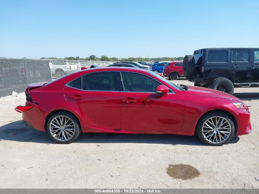 2015 Lexus Is 250 VIN: JTHBF1D20F5058483 Lot: 40664305