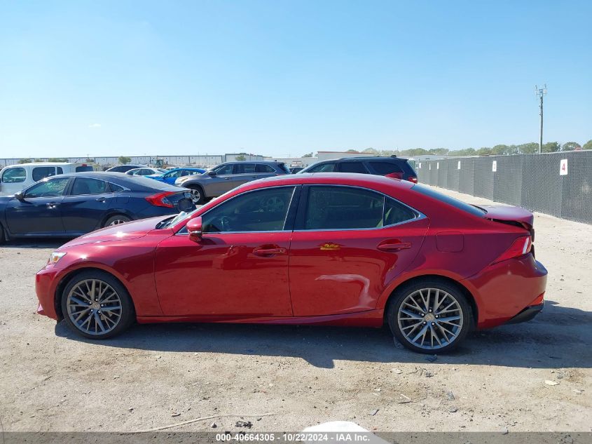 2015 Lexus Is 250 VIN: JTHBF1D20F5058483 Lot: 40664305