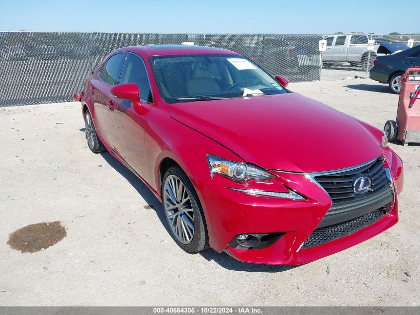 VIN JTHBF1D24F5065078 2015 Lexus IS, 250 no.1