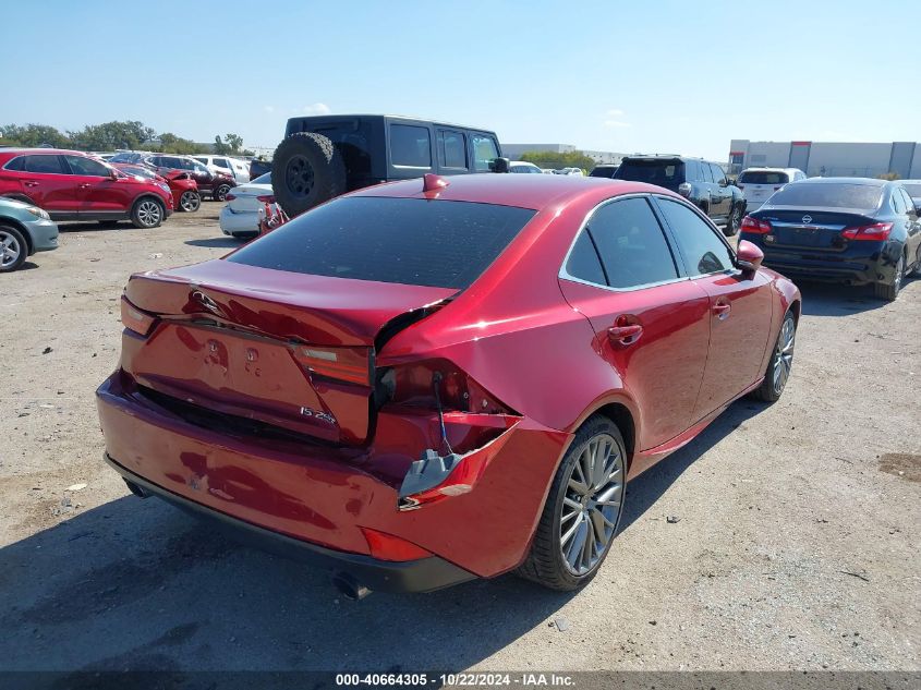 VIN JTHBF1D24F5065078 2015 Lexus IS, 250 no.4