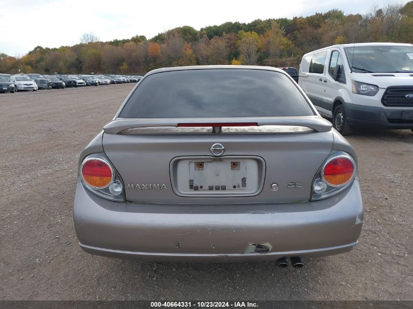 2003 Nissan Maxima Se VIN: JN1BA31A93T416318 Lot: 40664331