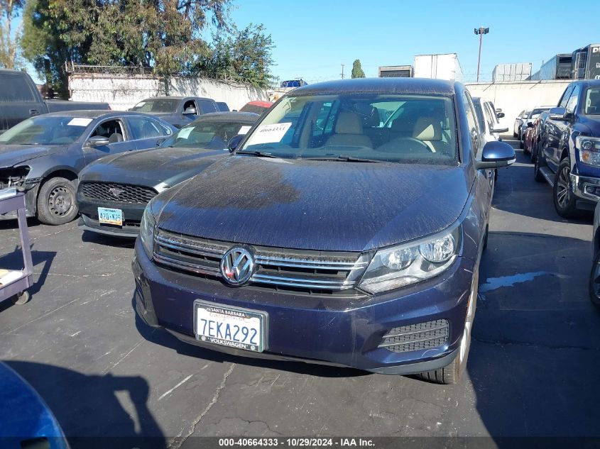 2014 Volkswagen Tiguan Se VIN: WVGAV3AX9EW044291 Lot: 40664333