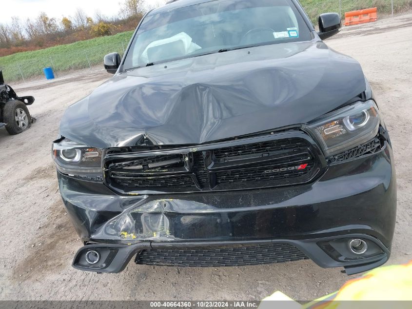 2018 Dodge Durango Gt Awd VIN: 1C4RDJDG4JC126998 Lot: 40664360