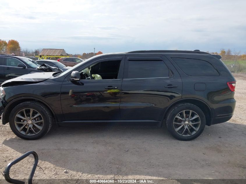 2018 Dodge Durango Gt Awd VIN: 1C4RDJDG4JC126998 Lot: 40664360