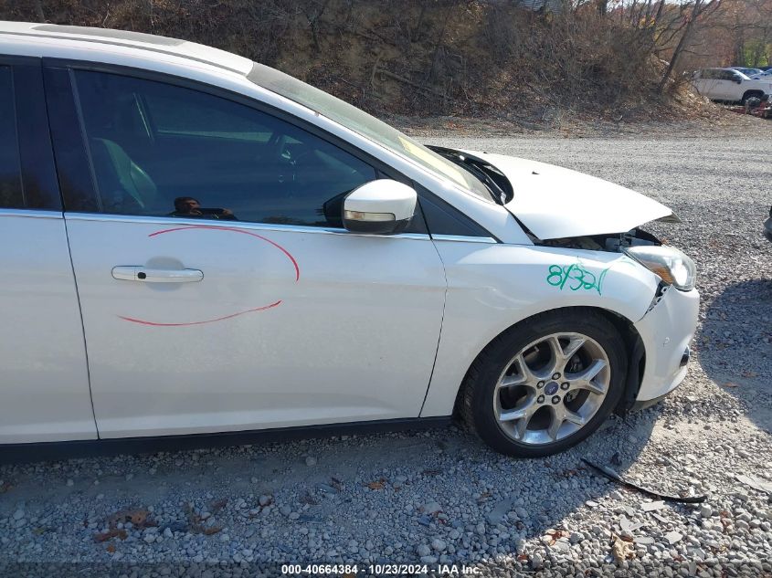 2013 Ford Focus Titanium VIN: 1FADP3J24DL200162 Lot: 40664384