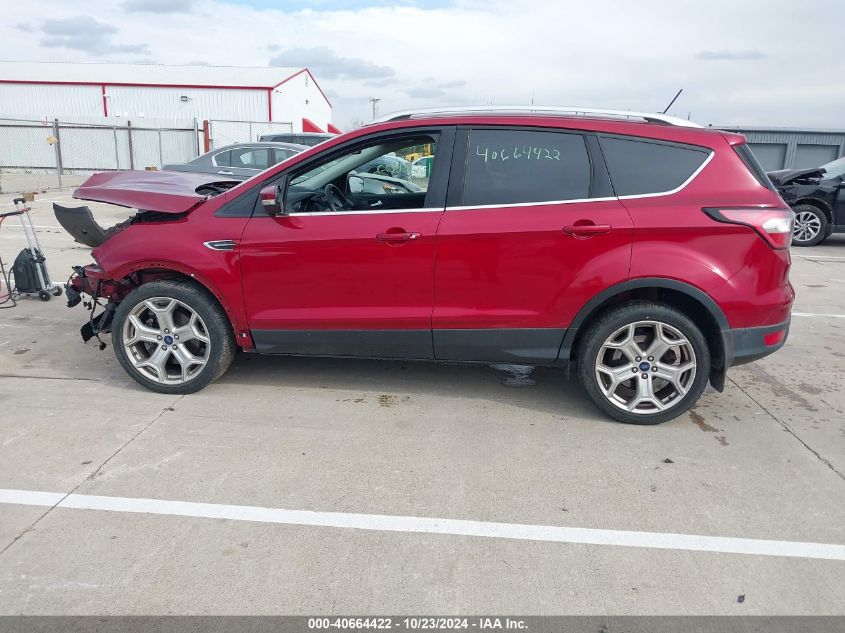 2018 Ford Escape Titanium VIN: 1FMCU9J96JUA20441 Lot: 40664422