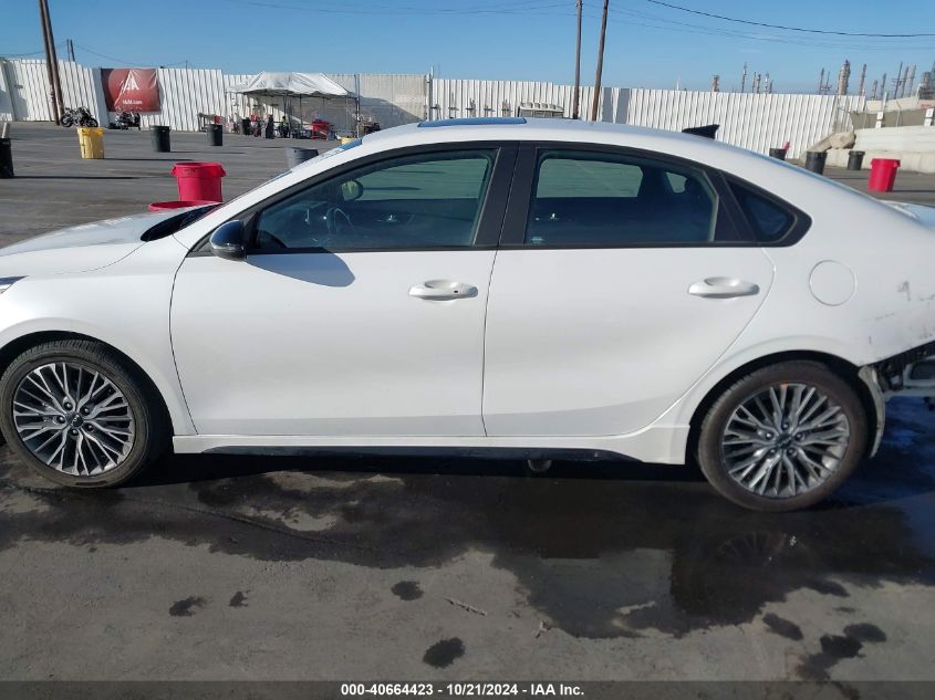 2022 Kia Forte Gt-Line VIN: 3KPF54AD2NE440546 Lot: 40664423