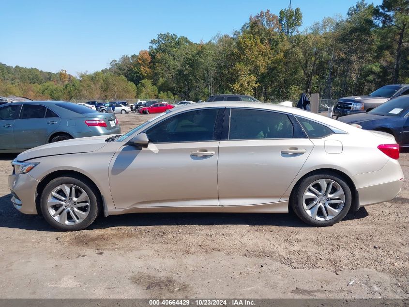 2018 Honda Accord Lx VIN: 1HGCV1F19JA179818 Lot: 40664429